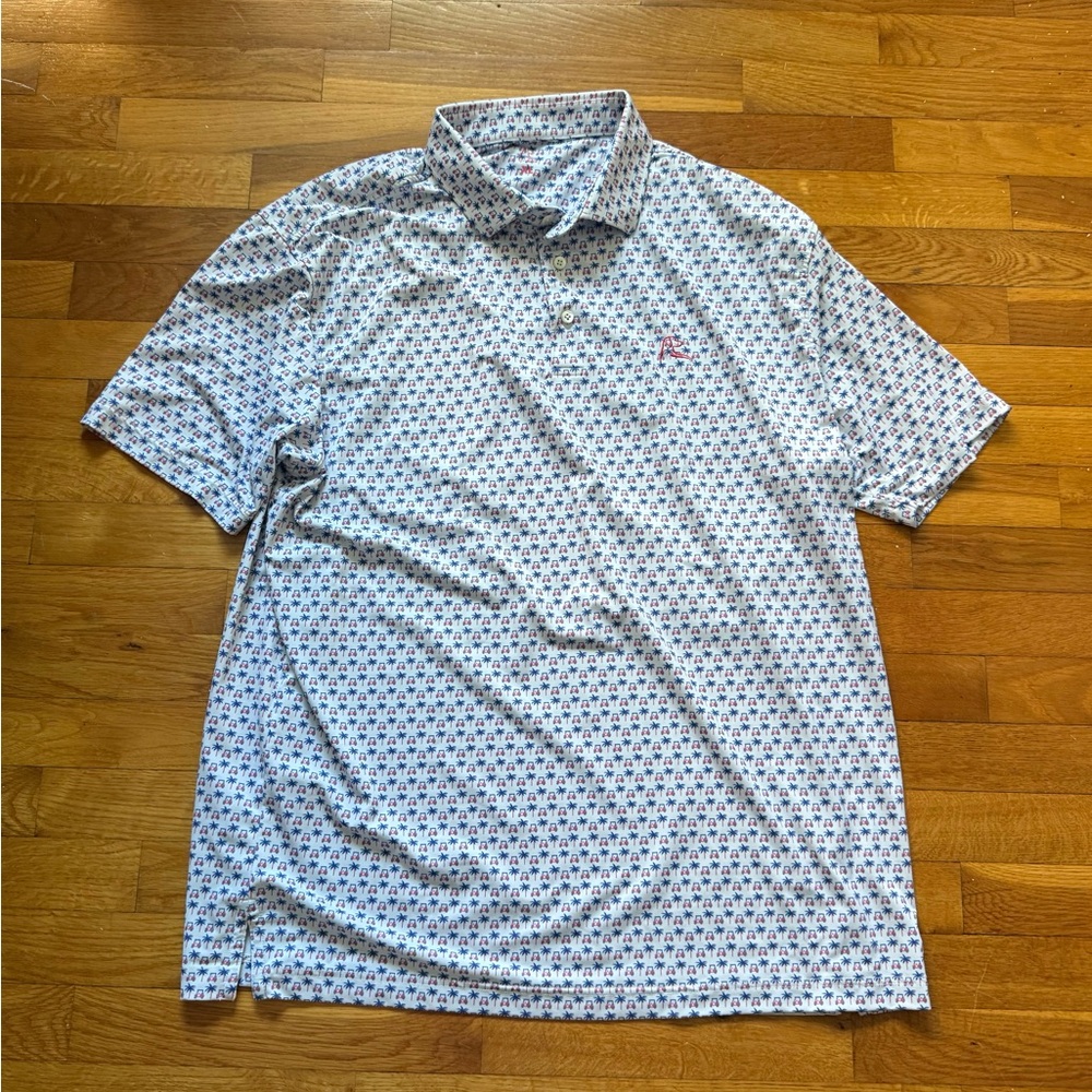 Rhoback Performance Polo Shirt Men’s XL Golf Carts